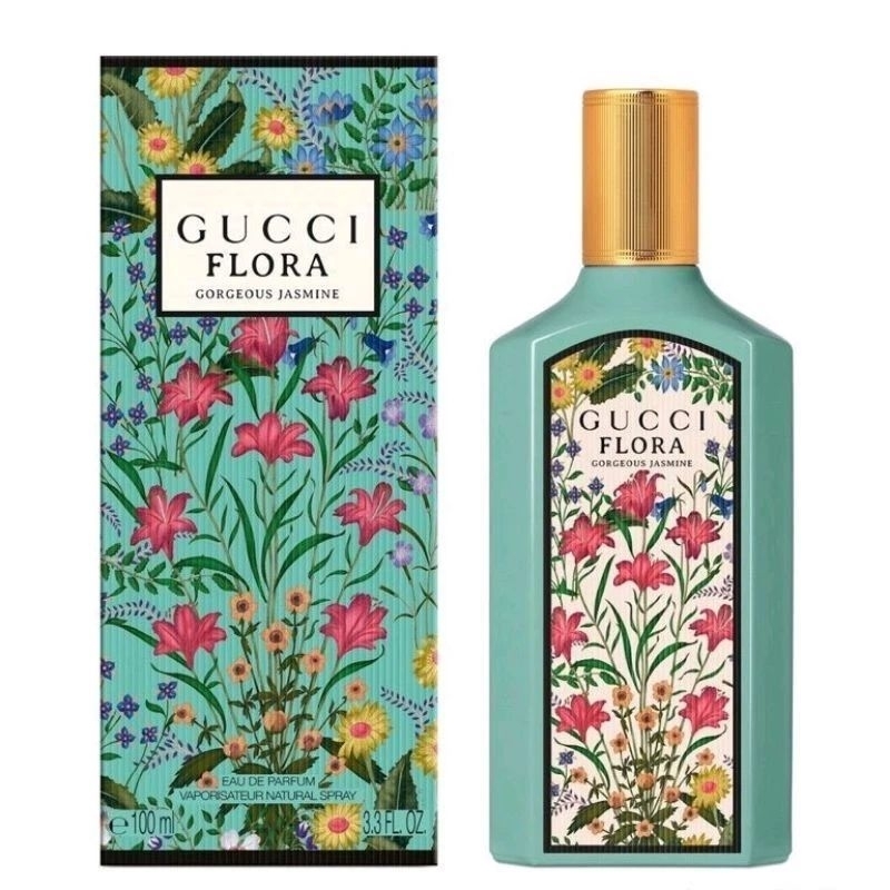 Gucci Flora Gorgeous Jasmine Eau De Parfum 100ML For Women | Shopee ...