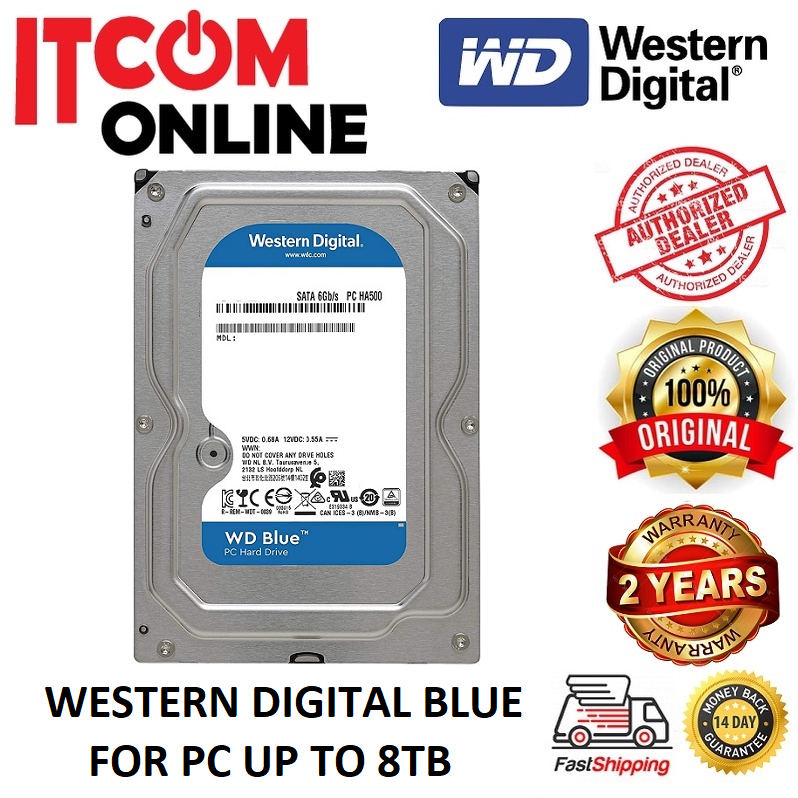 Western [8TB Digital WD80EAZZ 8TB HDD