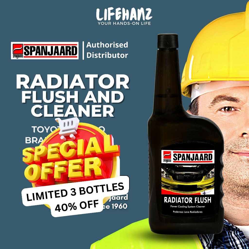 Spanjaard Radiator Flush and Cleaner(375ml) Don't just clean