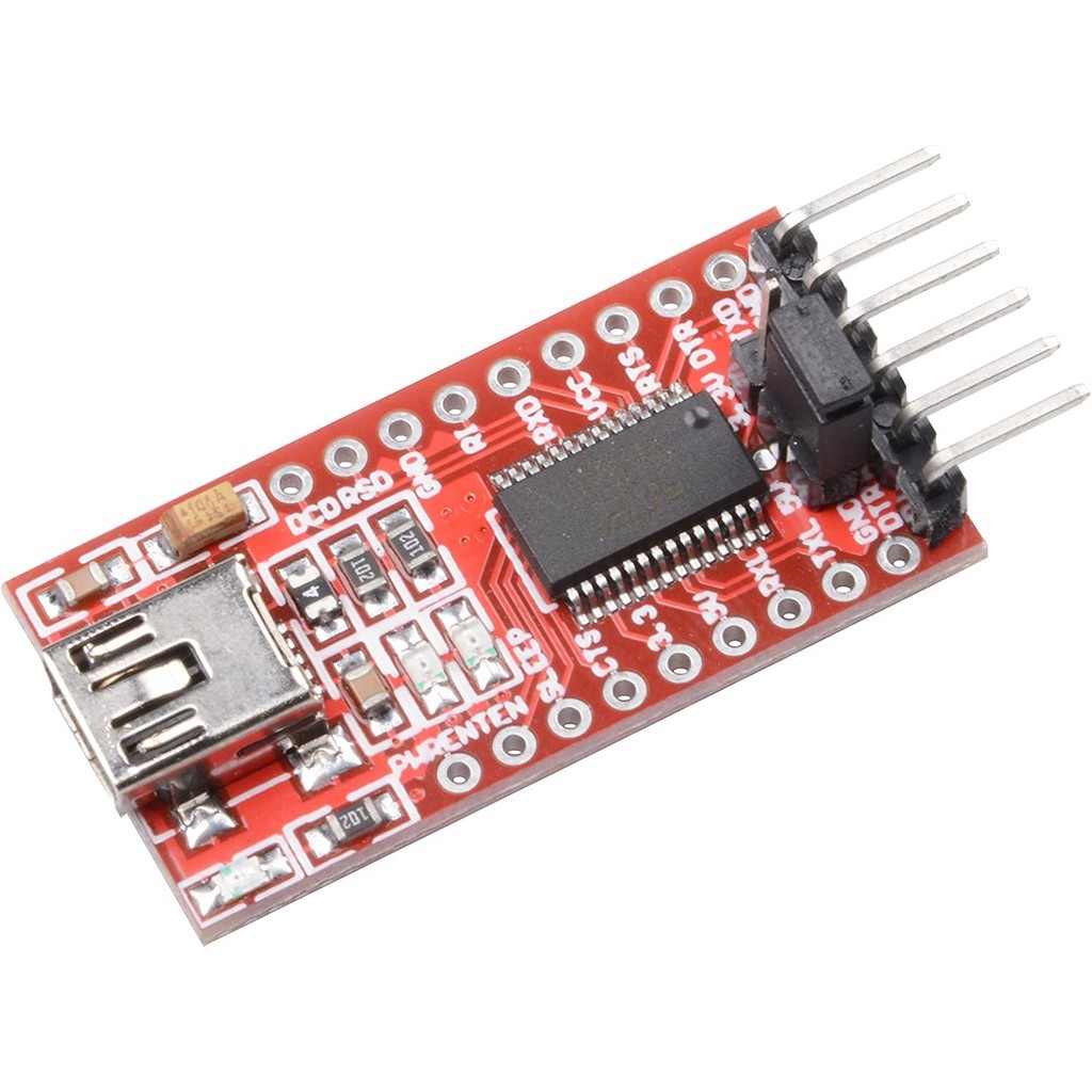 FTDI - USB to TTL Serial, (TX/RX) UART Converter Module FT232RL ...