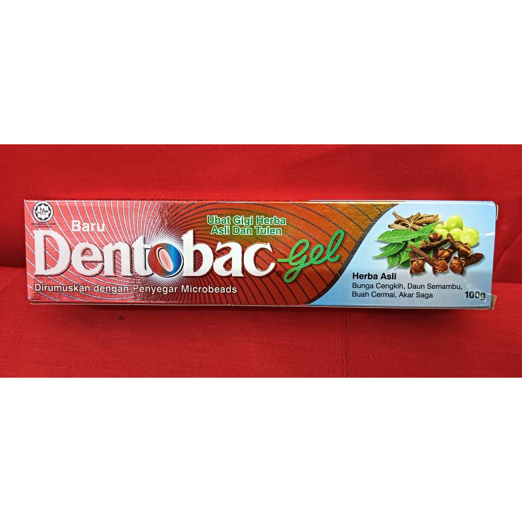 DENTOBAC GEL TOOTH PASTE / TWIN PACK 2X150GM / 150GM /100GM / 3 SIZES ...