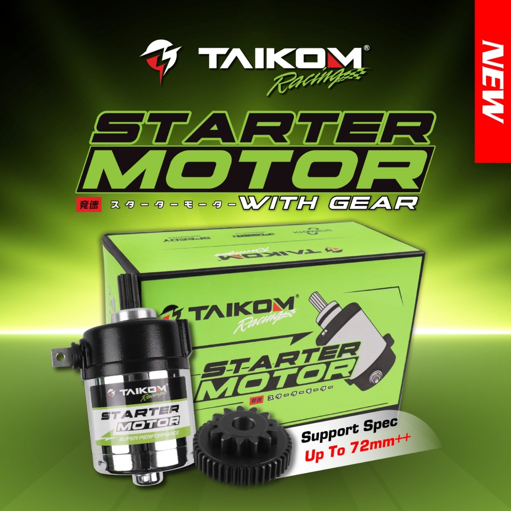 TAIKOM RACING Super Starter Motor Racing LC135 LC4S LC5S Y15ZR Y15