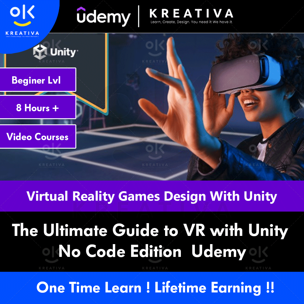 Learn vr game design with unity video course the ultimate guide to