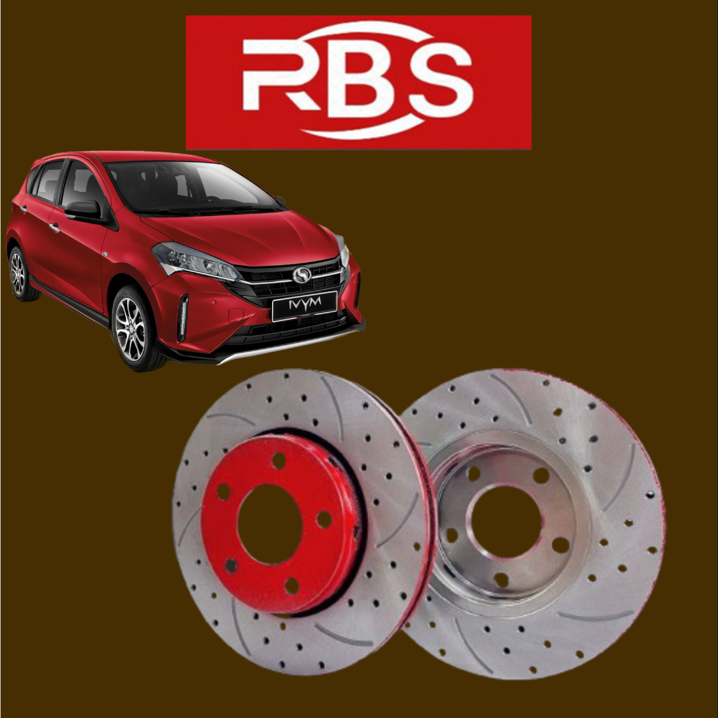 RBS SPORT FRONT DISC ROTOR PERODUA MYVI 2018-2023 | Shopee Malaysia
