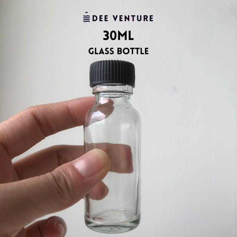 30ml Mini Long Glass Bottle for Liniment, Liquid Repacking Sampling ...