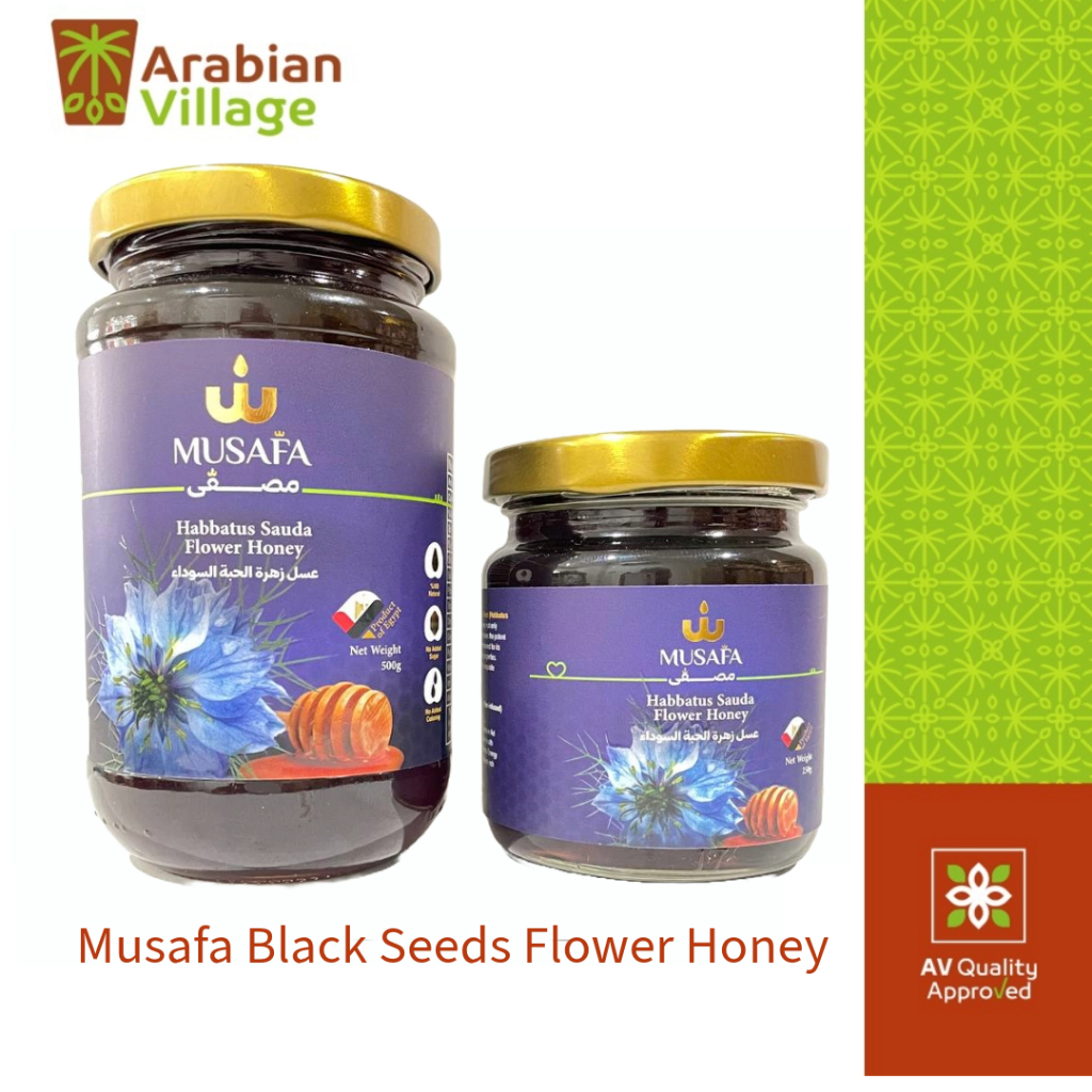 Musafa Habbatus Sauda Flower Honey 250g/500g | Shopee Malaysia