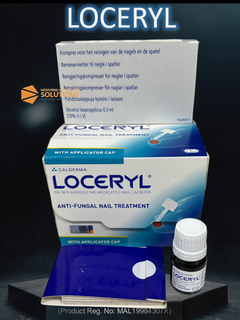 LOCERYL NAIL LACQUER 5% SOLUTION Anti-Fungal Nail Treament 2.5mL ...