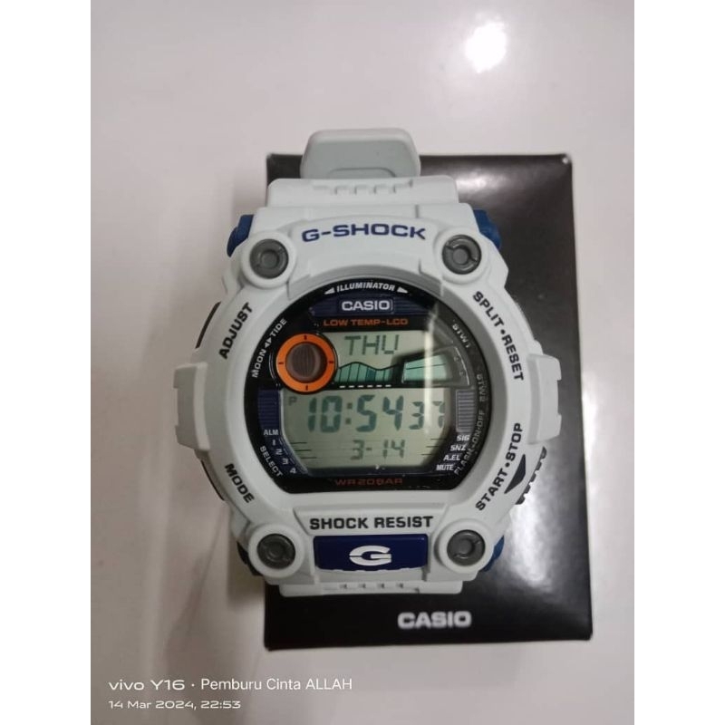 G shock mat moto putih hotsell