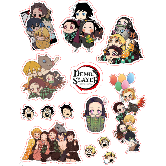 Sticker Kimetsu No Yaibademon Slayer For Journal Diary Planning Ready Stock Shopee Malaysia 3557