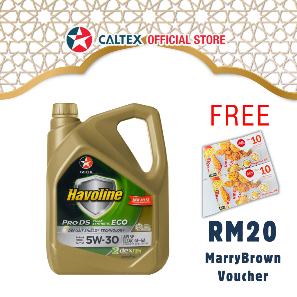 Caltex ProDS Fully Synthetic ECO 5W30 API SP Fully Synthetic Engine