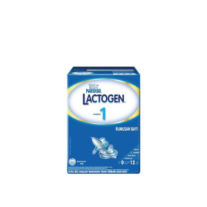 NESTLE Lactogen Rumusan Bayi Langkah 1 0-12 Bulan/ Months (2x325g) Box ...