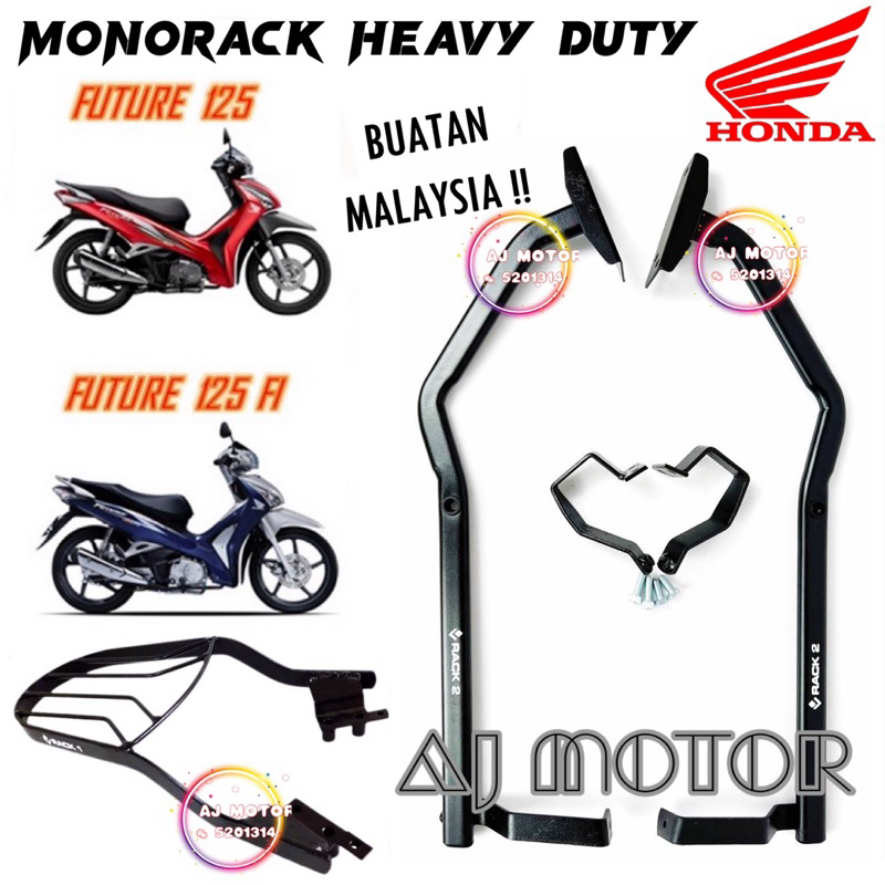 [ MONORACK HEAVY DUTY ] HONDA FUTURE125 / FUTURE 125 FI FUTURE125i BOX ...