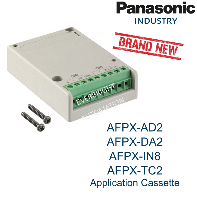 Panasonic PLC APFX-IN8 APX-TC2 AFPX-AD2 AFPX-DA2 FPX Analog Input