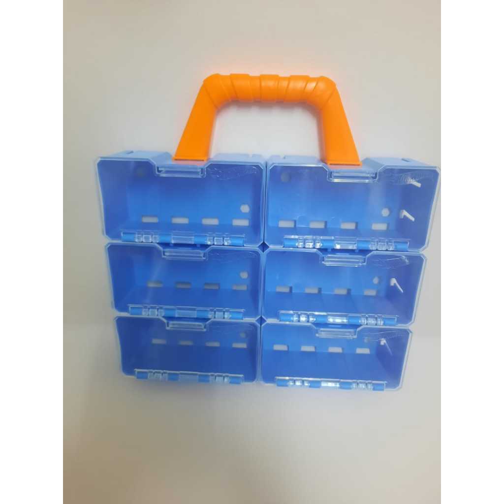 HOTWHEELS ORIGINAL STACKABLE RACK 1:64 DIECAST CAR DISPLAY BOX (LOT OF ...