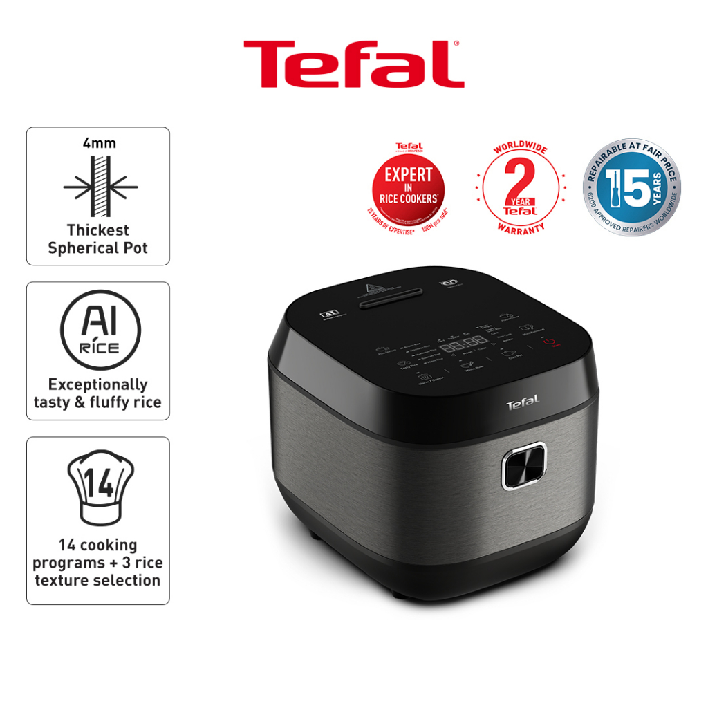 Tefal Delirice Plus Rice Cooker (1.8L) RK776B Shopee Malaysia