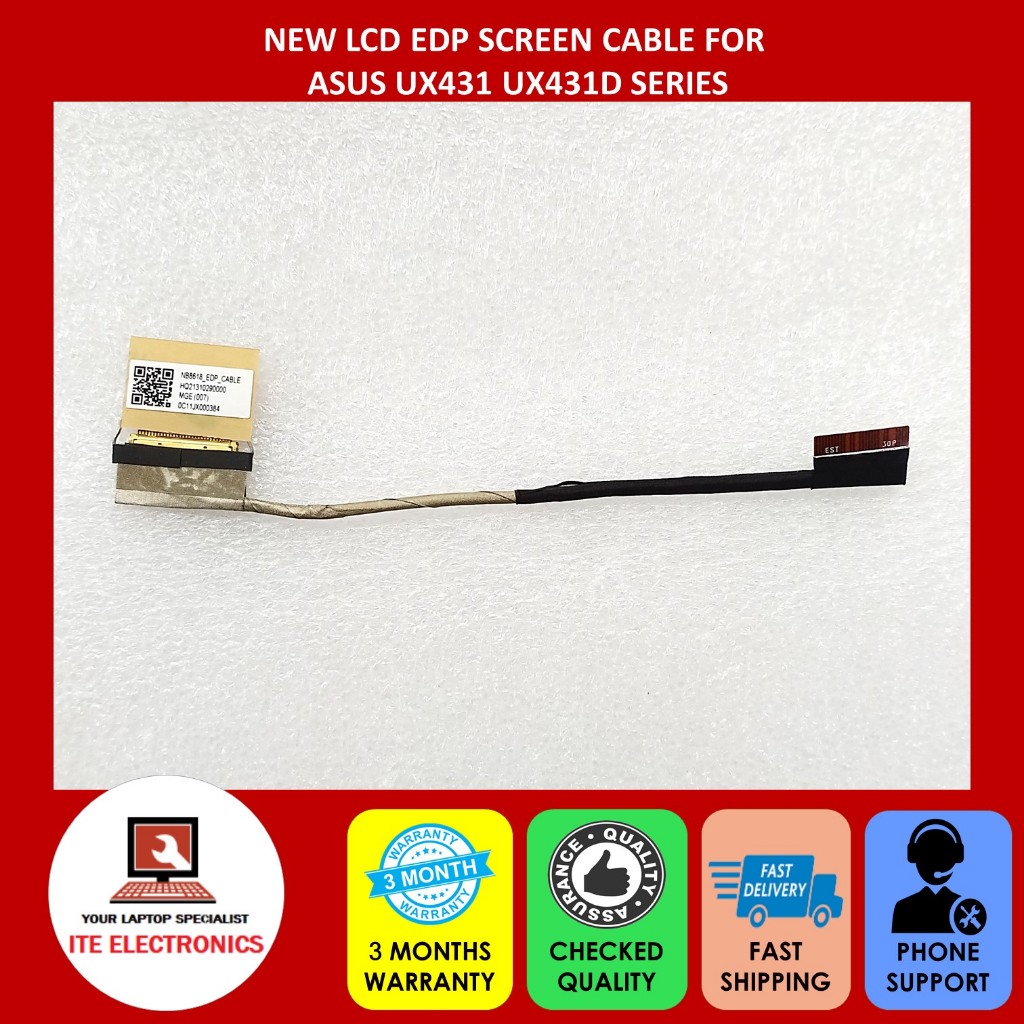 Écran LCD De Rechange Pour Asus ZenBook UX431 - 14" IPS FHD Mat, Noir - Compatibilité Garantie