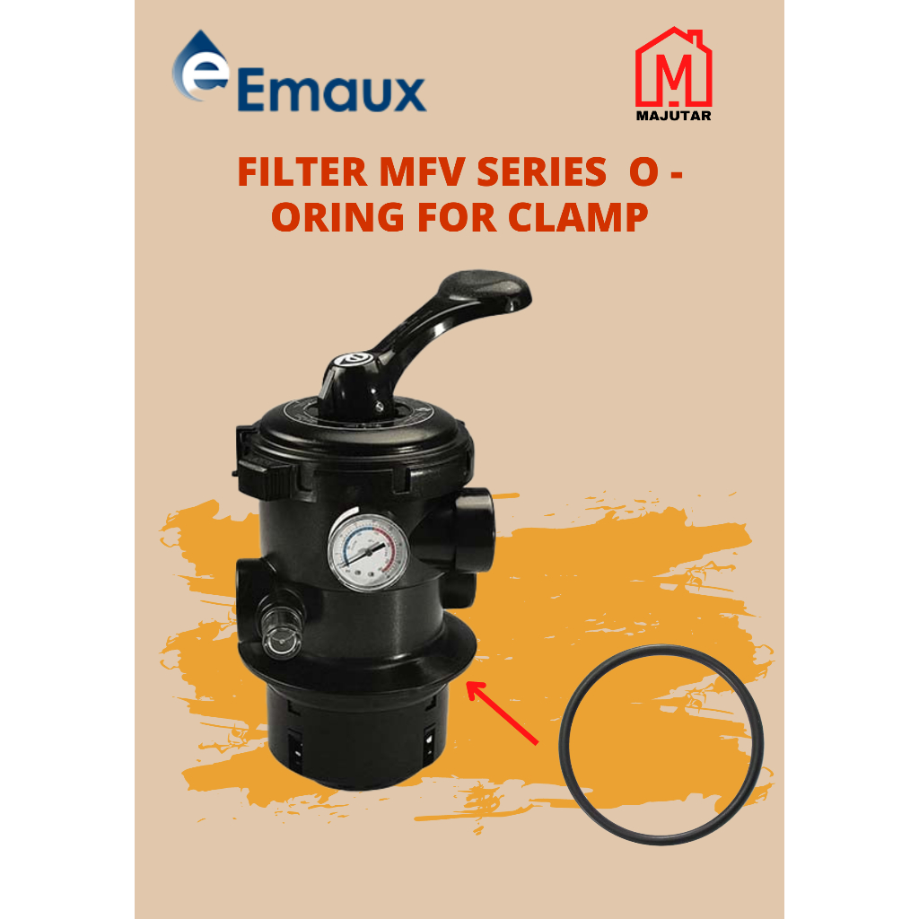 Emaux (2010007) Filter MFV Series O-Ring For Clamp | Shopee Malaysia