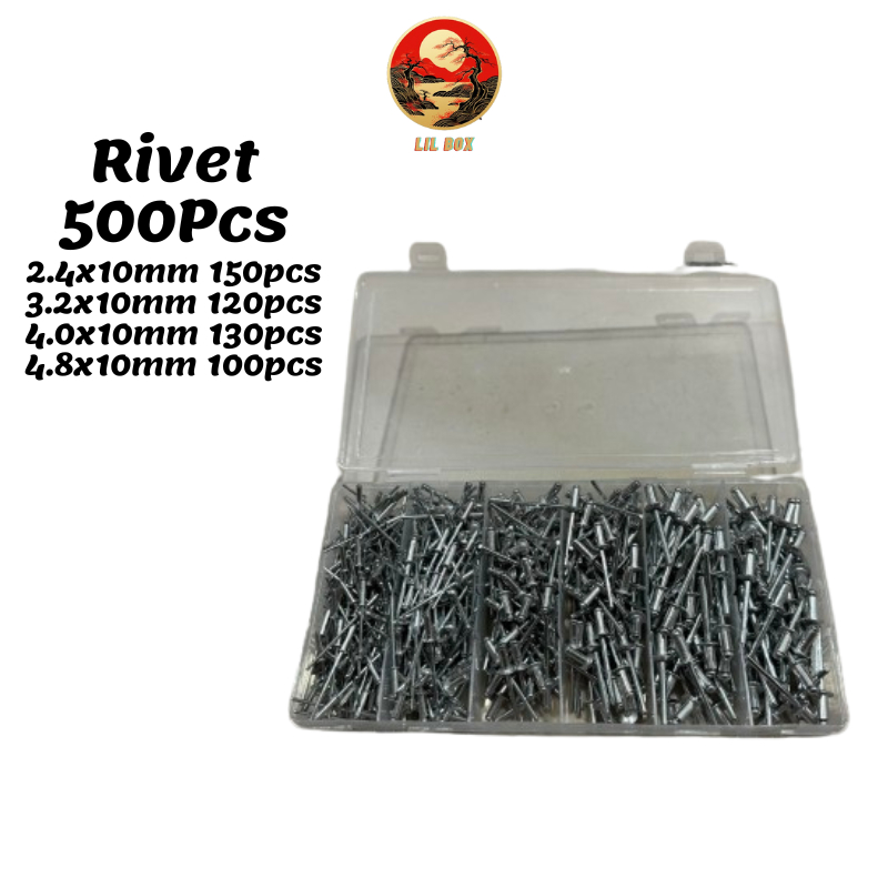 500Pcs Aluminium Blind Rivets Nail Rivets | Shopee Malaysia