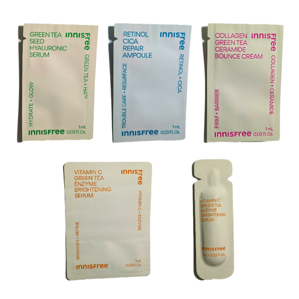 [READY STOCK] INNISFREE Skincare Serum Ampoule (trial/travel/sample ...