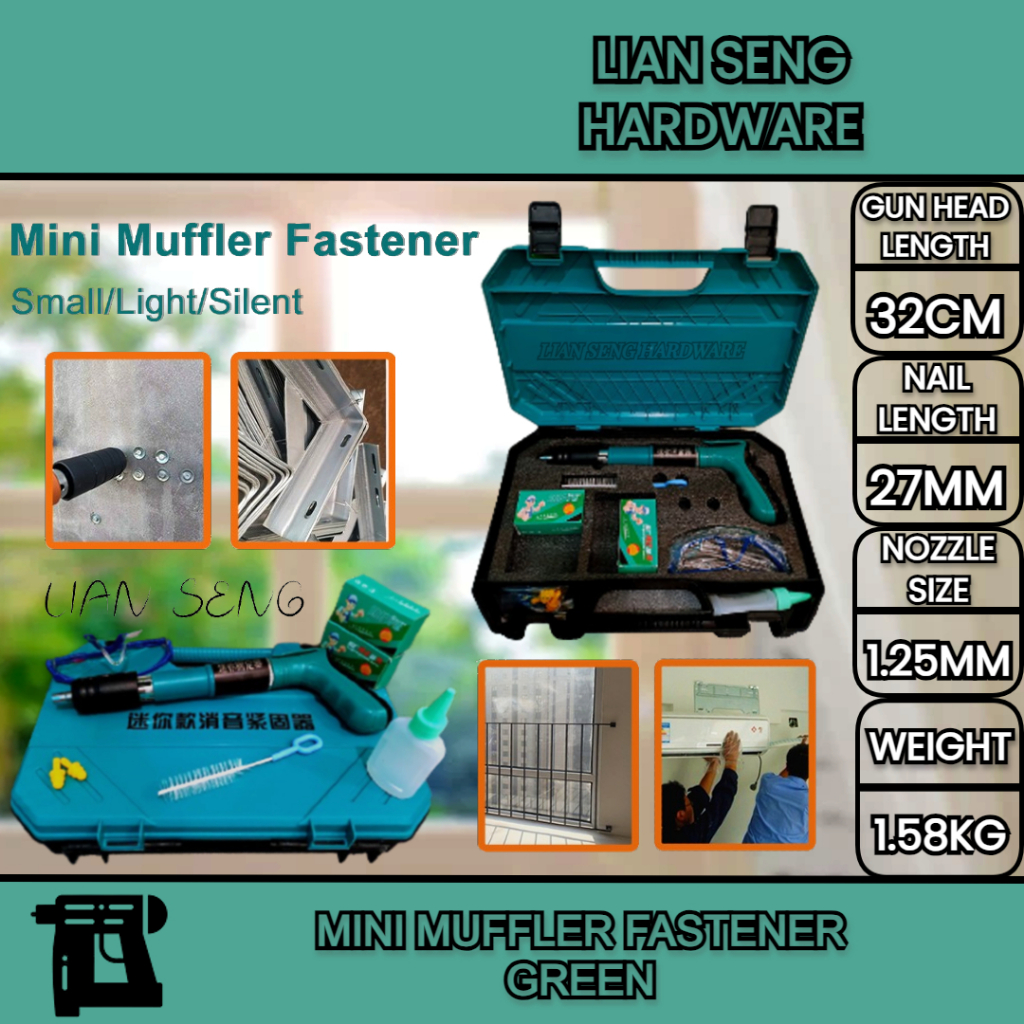 MINI MUFFLER FASTENER (GREEN) Shopee Malaysia