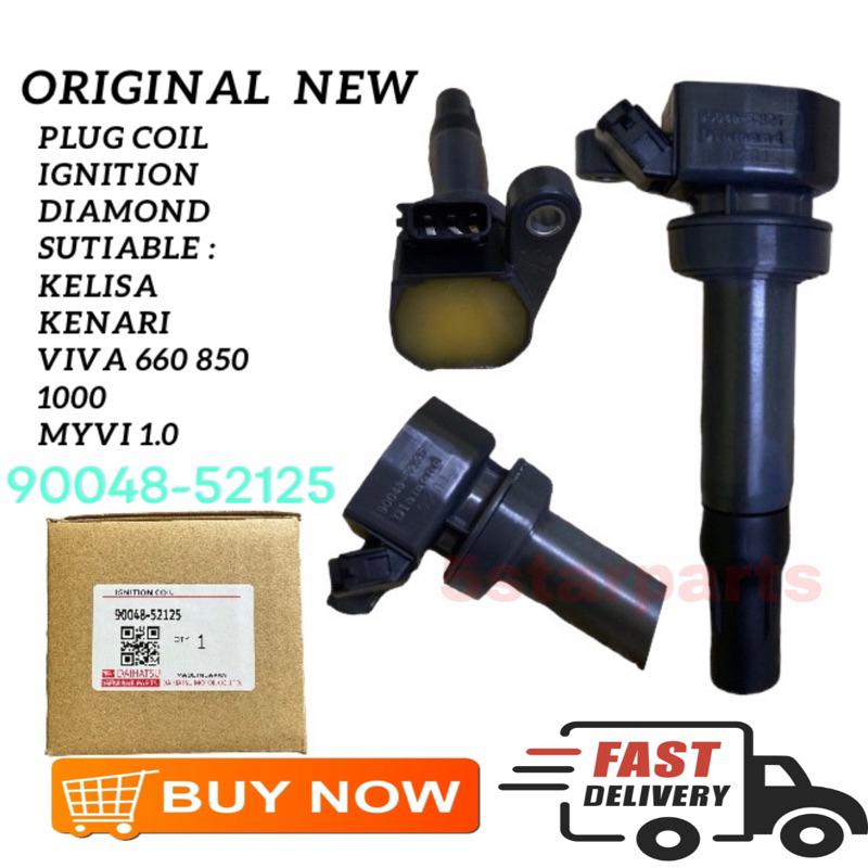 Plug Coil Ignition Coil Diamon KELISA KENARI VIVA 660 850 1000 MYVI 1.0