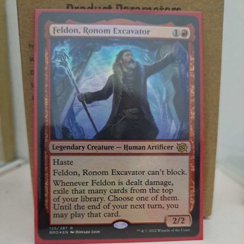 MTG Feldon, Ronom Excavator (BRO)(Rare) | Shopee Malaysia