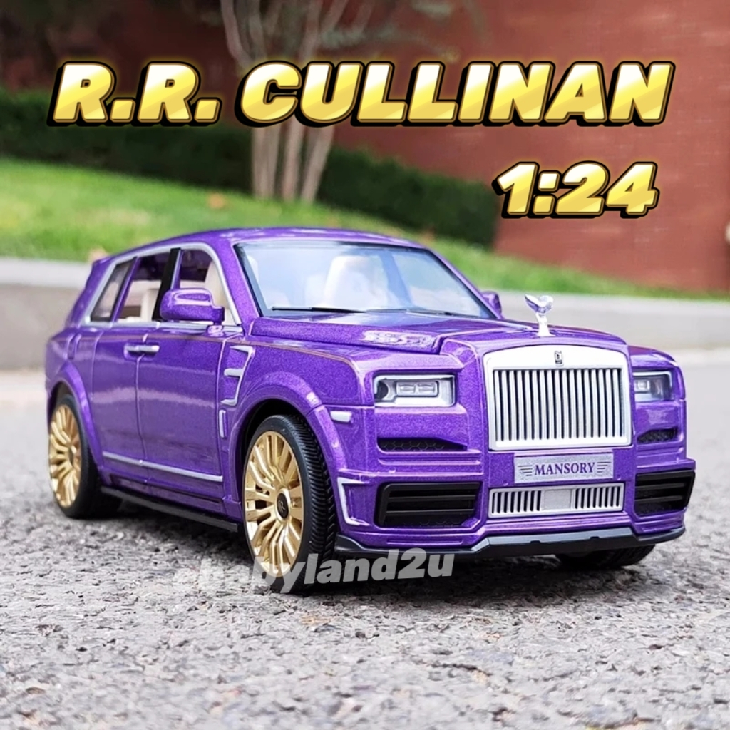 Die Cast 124 Rolls Royce Cullinan Diecast Collection Vehicles Model
