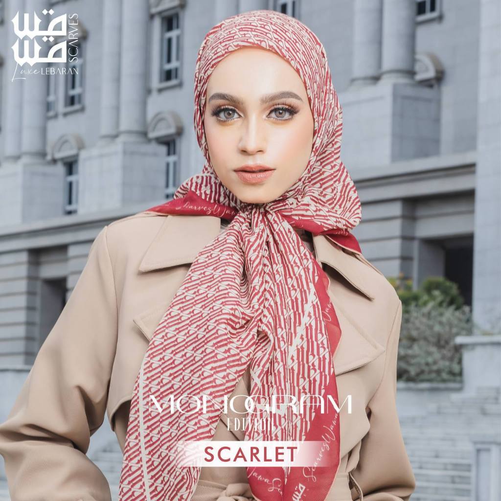 Nour & Monogram Collection By Wawa Scarves | Shopee Malaysia