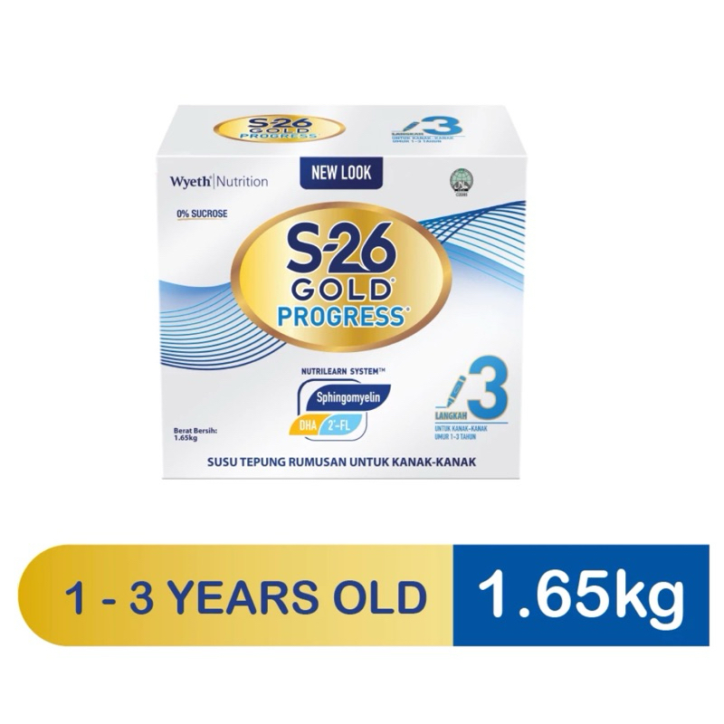 S26 Gold progress Step 3 1.65kg/ Promise Gold Step4 (1.65Kg/Box)(Wyeth ...