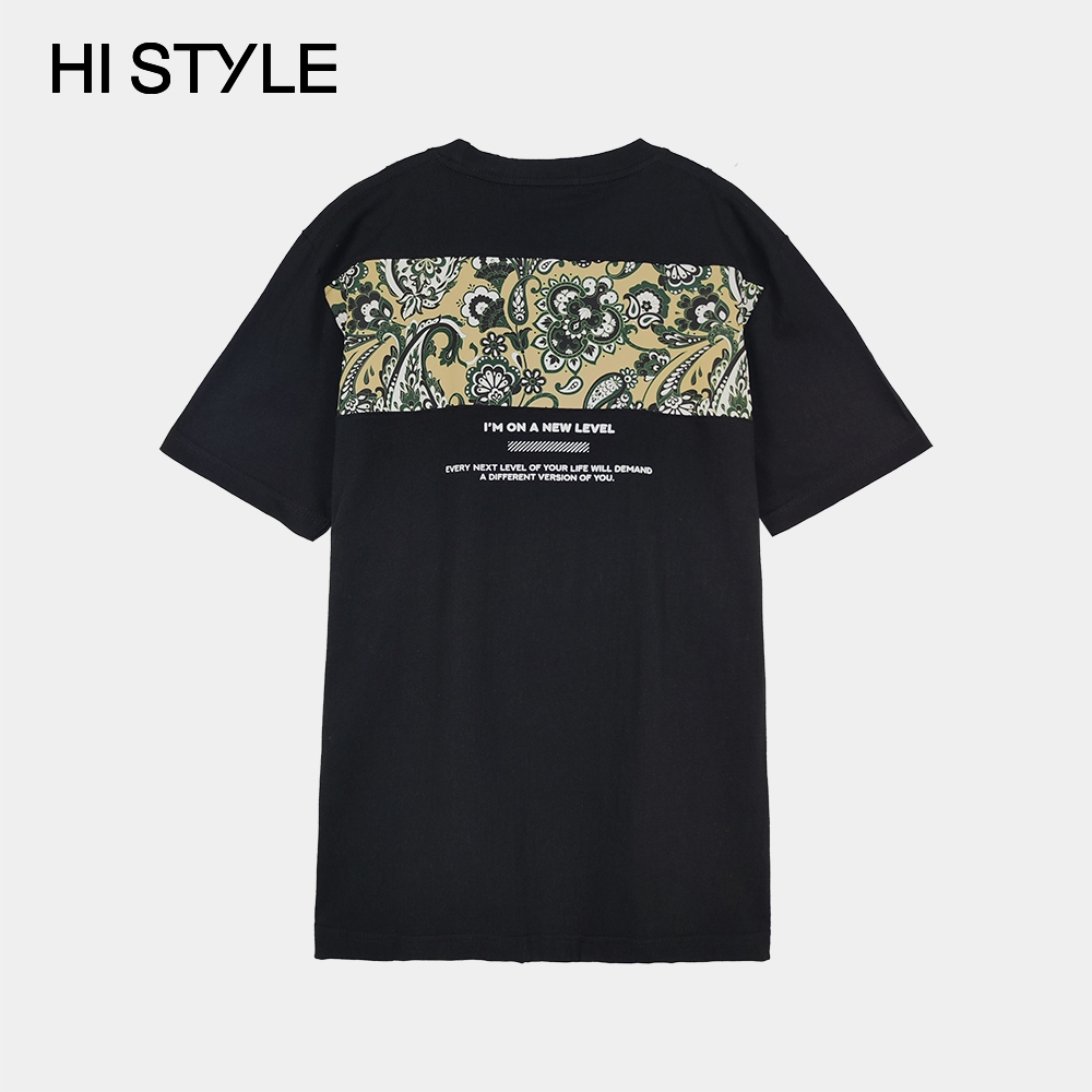 HI STYLE Men Graphic Short Sleeve T-Shirt - Black - HSC410132 / Tshirt ...