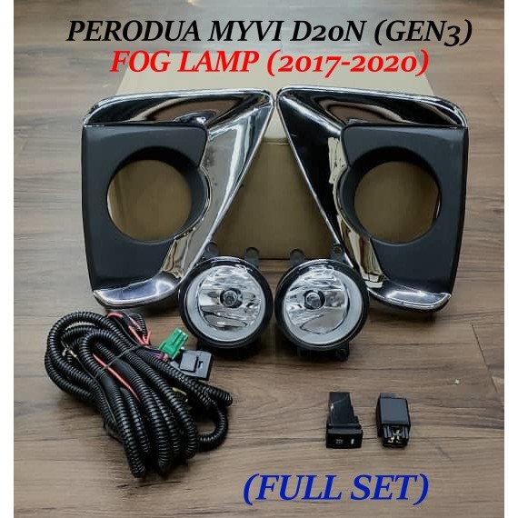 PERODUA MYVI D20N MYVI GEN3 GEN 3 20172020 FOG LAMP FOG LIGHT