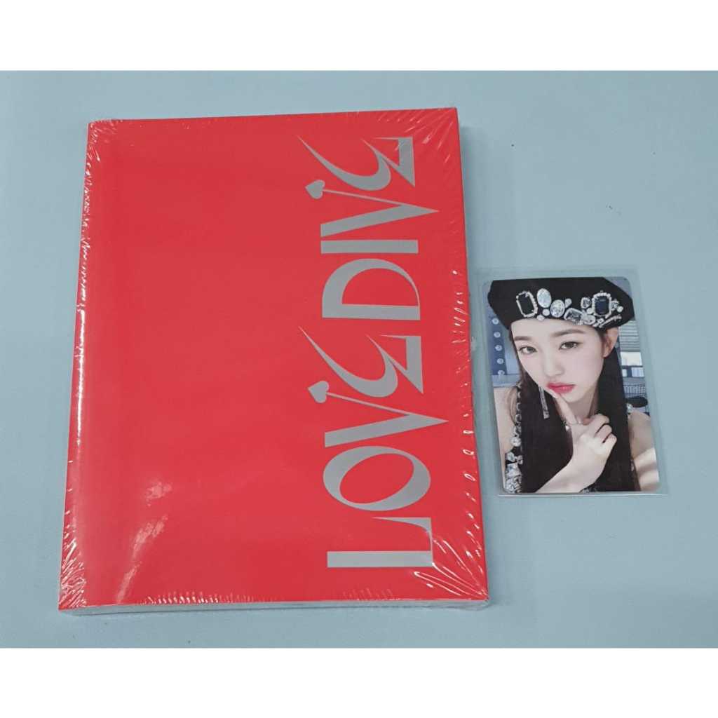 Ive 2nd Single Album Love Dive Album Sealed Shopee Malaysia