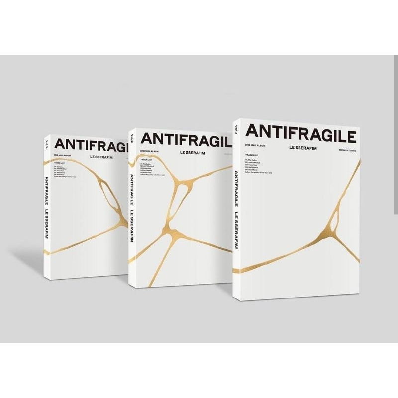 LE SSERAFIM Antifragile Unsealed Album Sakura Yunjin Chaewon