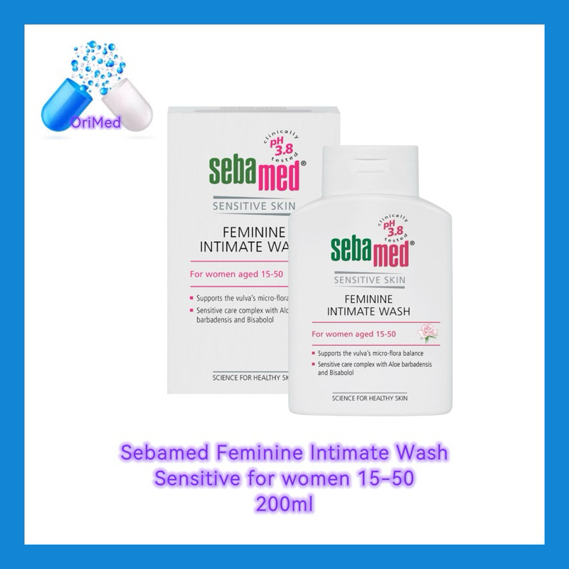 Sebamed Feminine Intimate Wash Sensitive for women age 15-50 pH3.8 ...