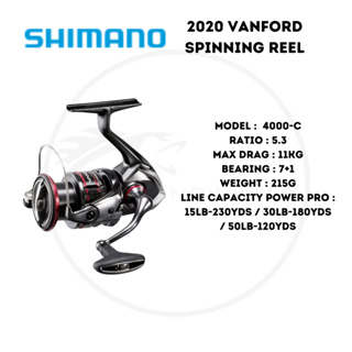 Shimano Vanford Spinning Fishing Reel 2020