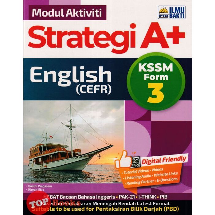 [TOPBOOKS Ilmu Bakti] Modul Aktiviti Strategi A+ English CEFR Form 3 ...