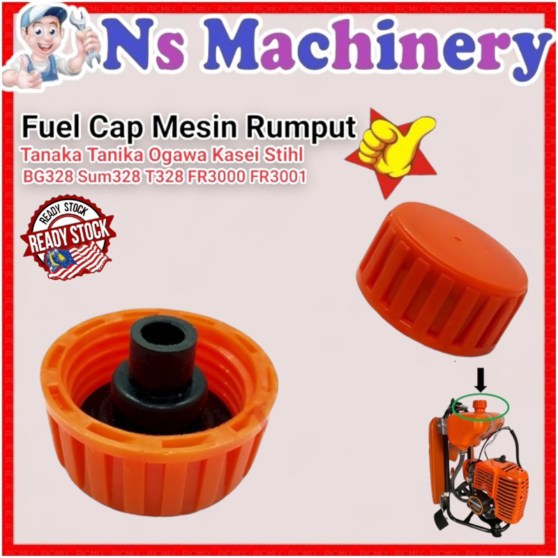 Fuel Tank Cap BG328 Brush Cutter Mesin Rumput/Penutup Minyak Tangi ...