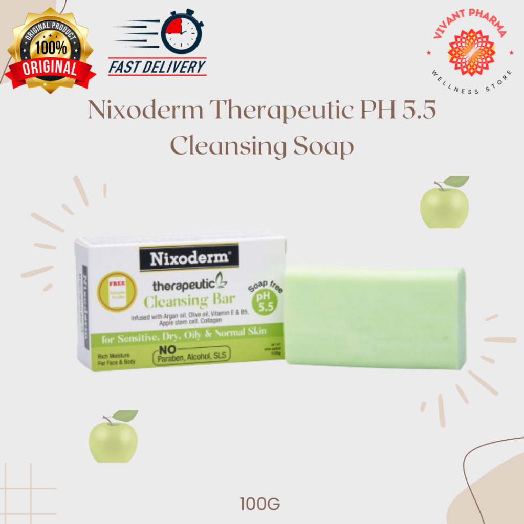 Lilac Calendula Reinigungsriegel – Seifenfrei, PH-neutral, Mit Calendula & Aloe Vera, Ideal Nach Laser/Peeling