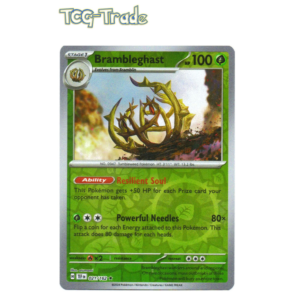 Pokemon TCG Singles] SV5 Temporal Forces - Reverse Holo Rare - Pokemon Card  | Shopee Malaysia