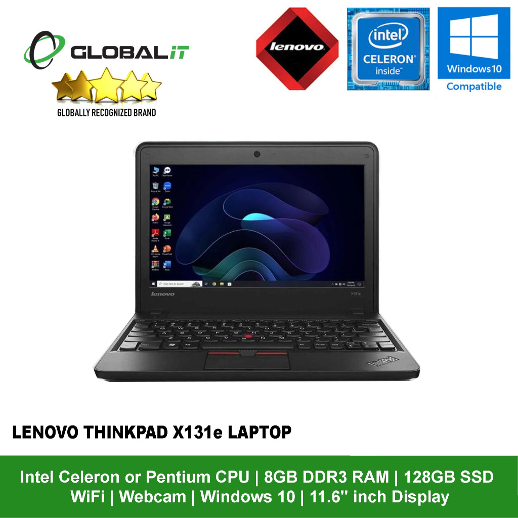 (Refurbished) Lenovo Thinkpad x131e Laptop / 11.6 inch Display / Intel ...