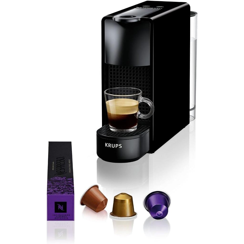 Nespresso Essenza XN110840 Mini Coffee Machine by Krups, Piano Black ...