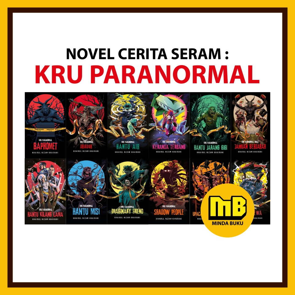 Novel Kru Paranormal Baphomet Hantu Misi Imaginary Friend Shadow