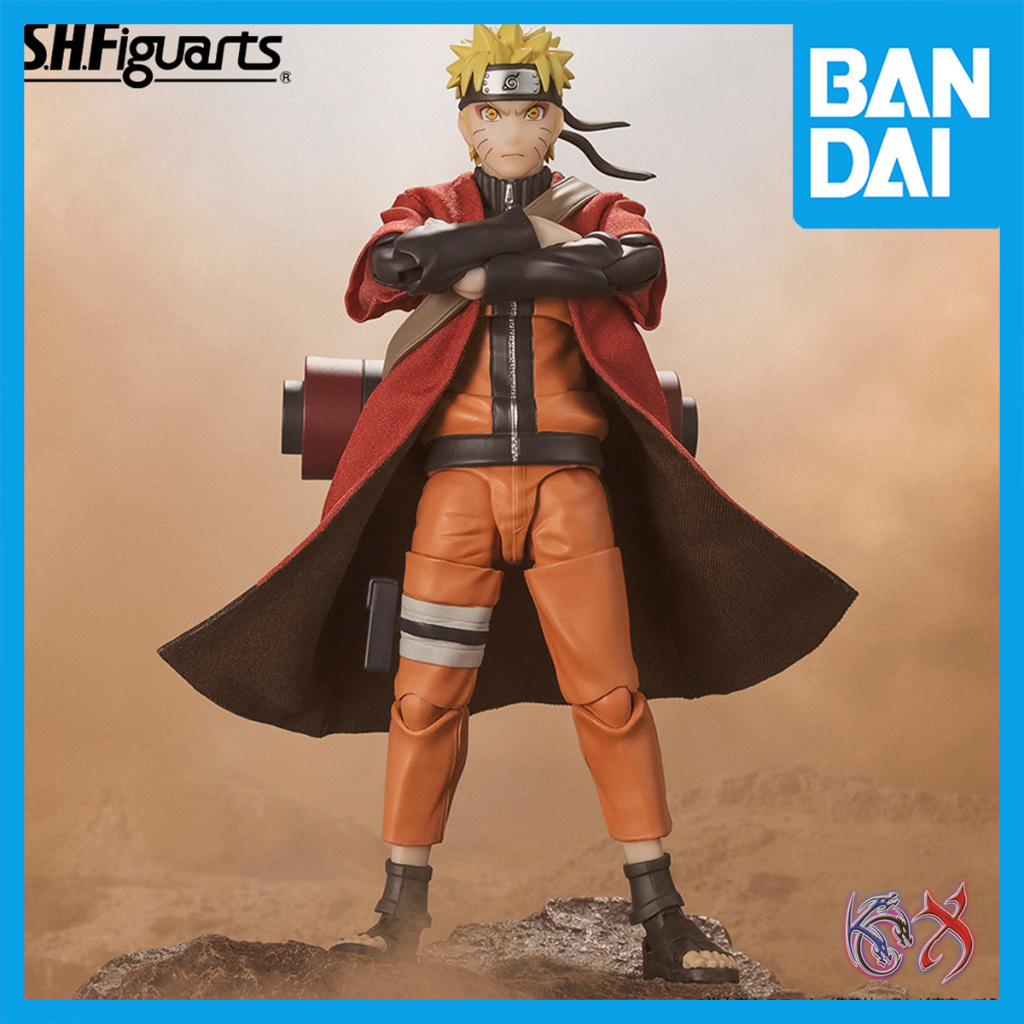 (READY STOCK) Premium Bandai S.H.Figuarts SHF NARUTO UZUMAKI Sage Mode ...