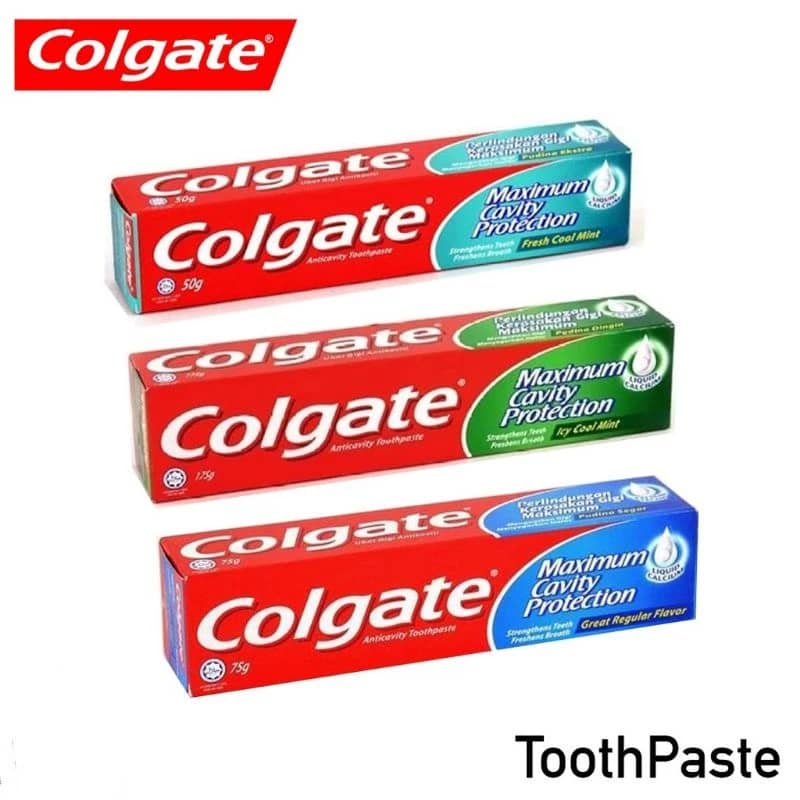 COLGATE TOOTHPASTE maximum cavity protection 50 g | Shopee Malaysia