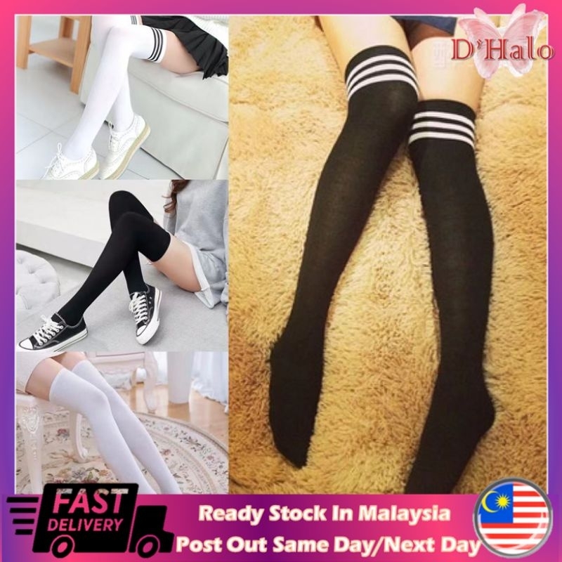 【Ready Stock】SY70 Women Over-the-knee High Socks Stocking 过膝高筒袜子 ...