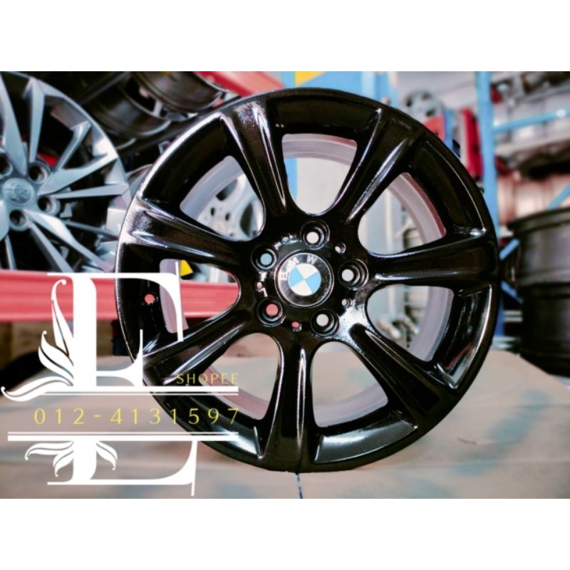 USED SPORT RIM 17 INCH BMW RM880 4PC RIM F30 E46 E39 (KENA BELI 2TIME ...