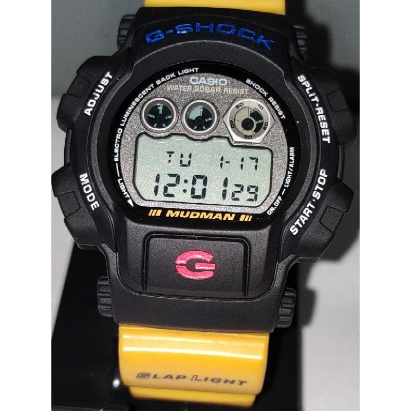 G Shock Mudman DW 8400 Yellow Used Shopee Malaysia