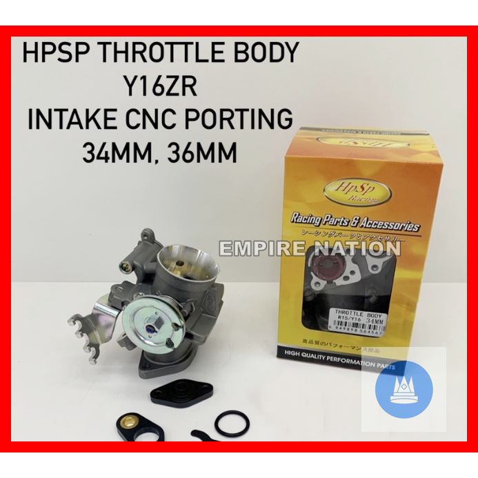 HPSP Throttle Body Y16ZR / R15 Intake CNC Porting 34mm 36mm 100