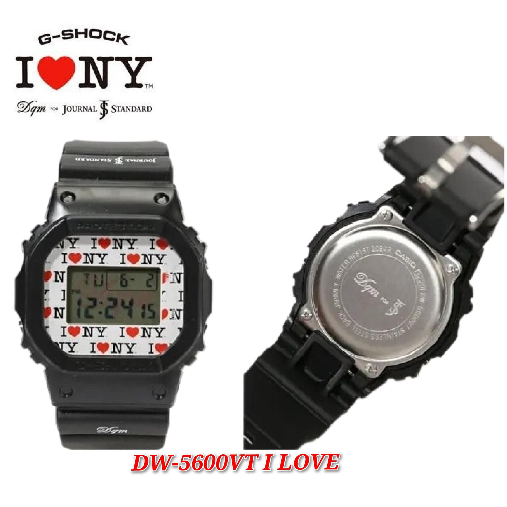 Casio G-Shock x DQM x Journal Standard “I LOVE NY” Men's Watch  DW-5600VT-1AJR