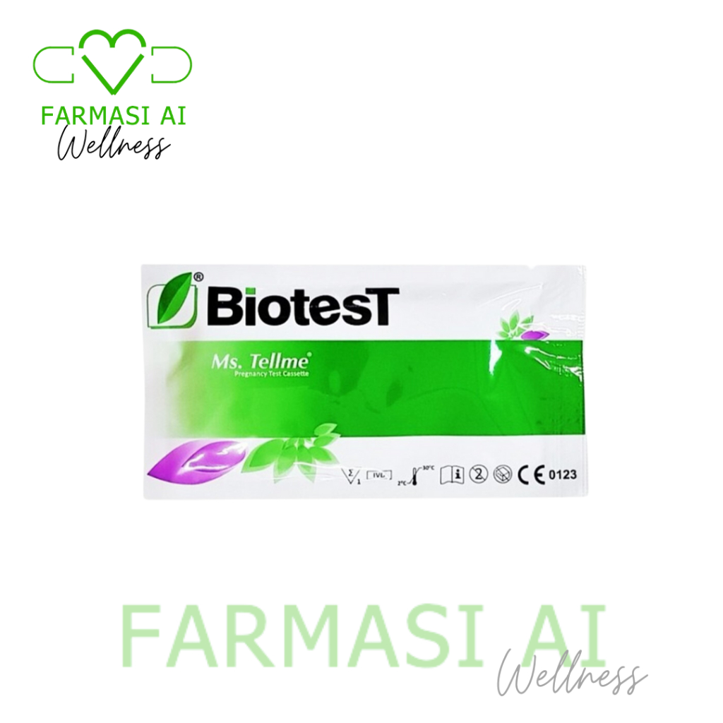 Biotest Ms.Tellme Pregnancy Test Casette (Exp Date: 02/2026) | Shopee ...